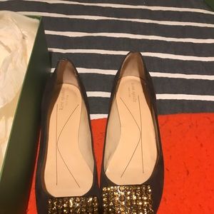 Kate Spade Brown Flats